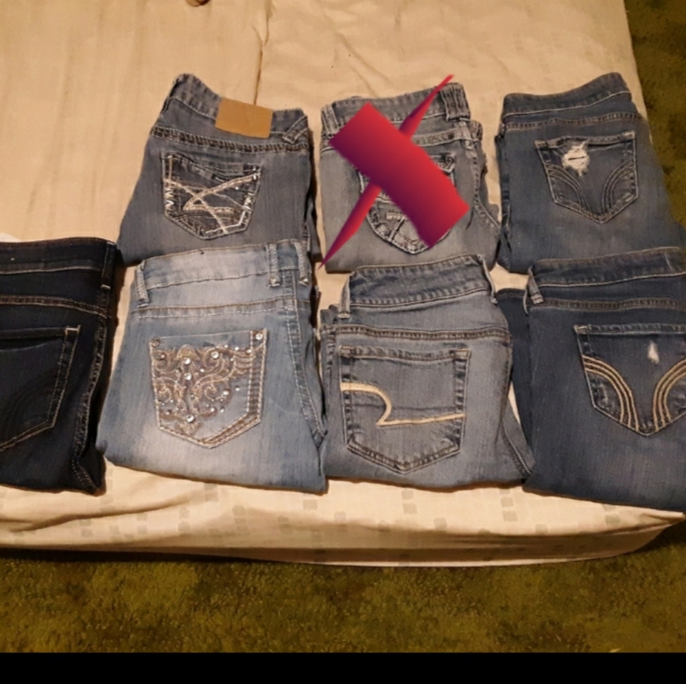 GREAT DEAL womens jean bundle of 6